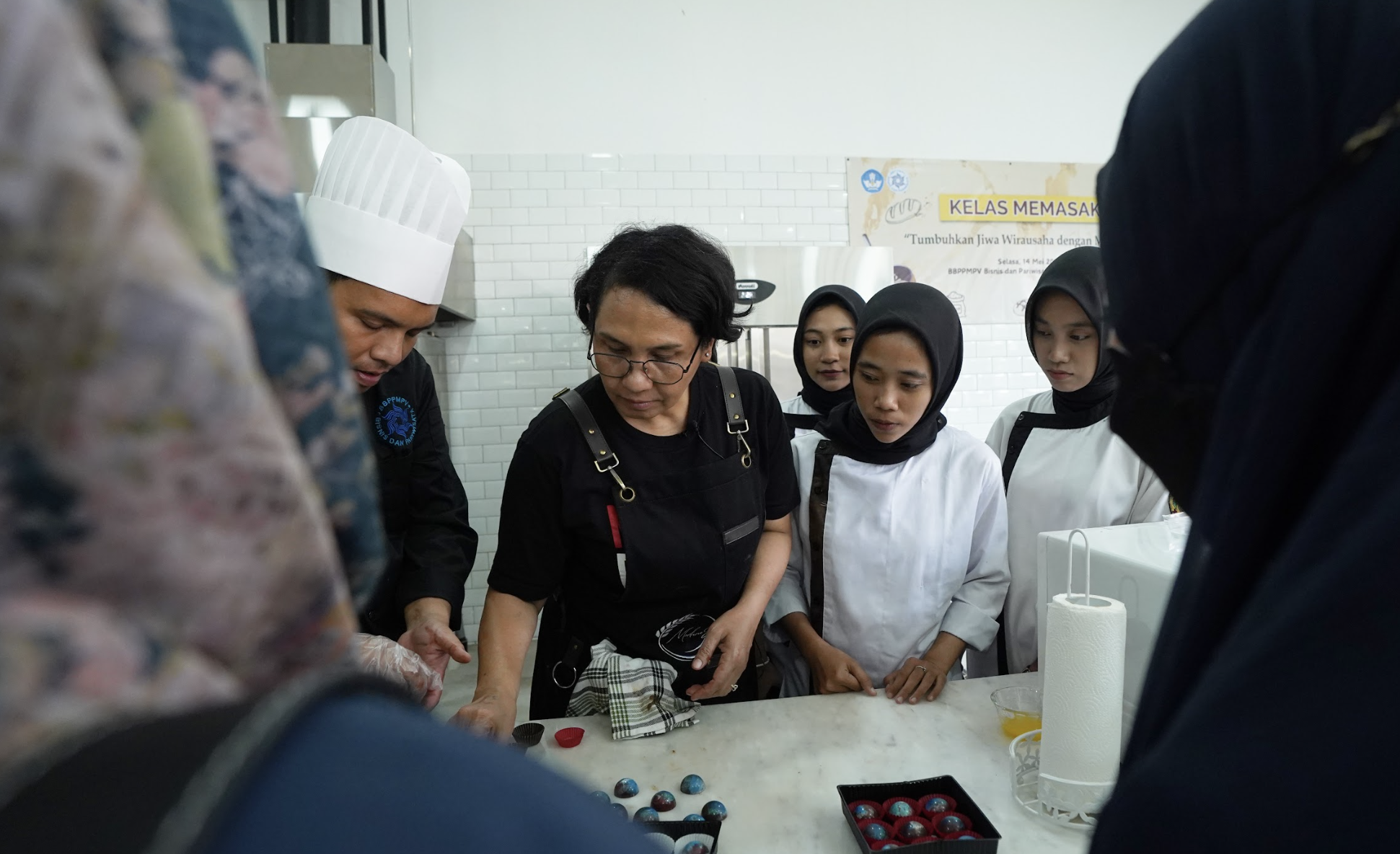 Tingkatkan Kompetensi Boga, Ditjen Pendidikan Vokasi Tumbuhkan Jiwa Wirausaha dengan Demo Masak