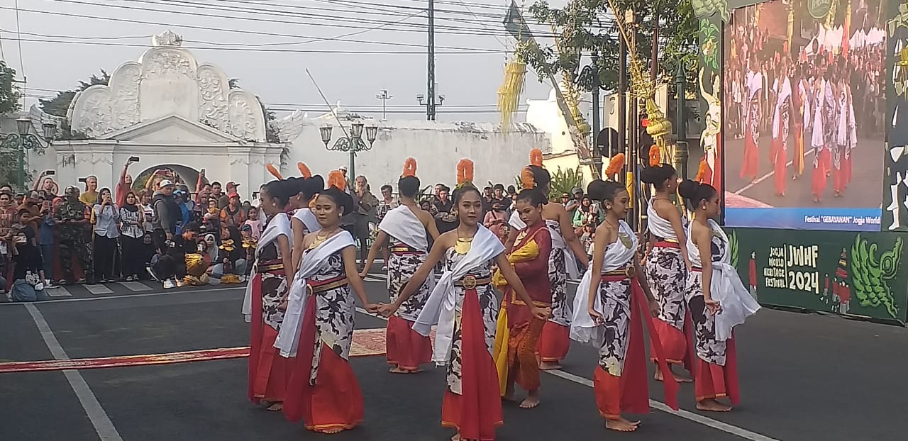 Peringatan Jogja World Heritage Festival 2024, AKN Seni dan Budaya Yogyakarta Terlibat Aktif Kembangkan Kampung Menari