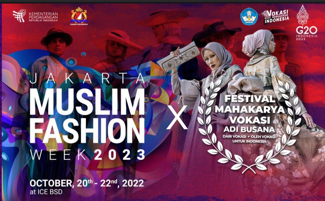 Mahakarya Vokasi Adibusana Siap Ramaikan JMFW 2023