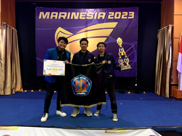 Inovasi Desain Kapal Ikan Mahasiswa Polinema Menang di Marinesia 2023