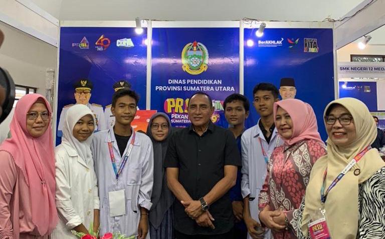 Unjuk Gigi, 19 SMK se-Sumatra Utara Pamerkan Produknya di Pekan Raya Sumatra Utara