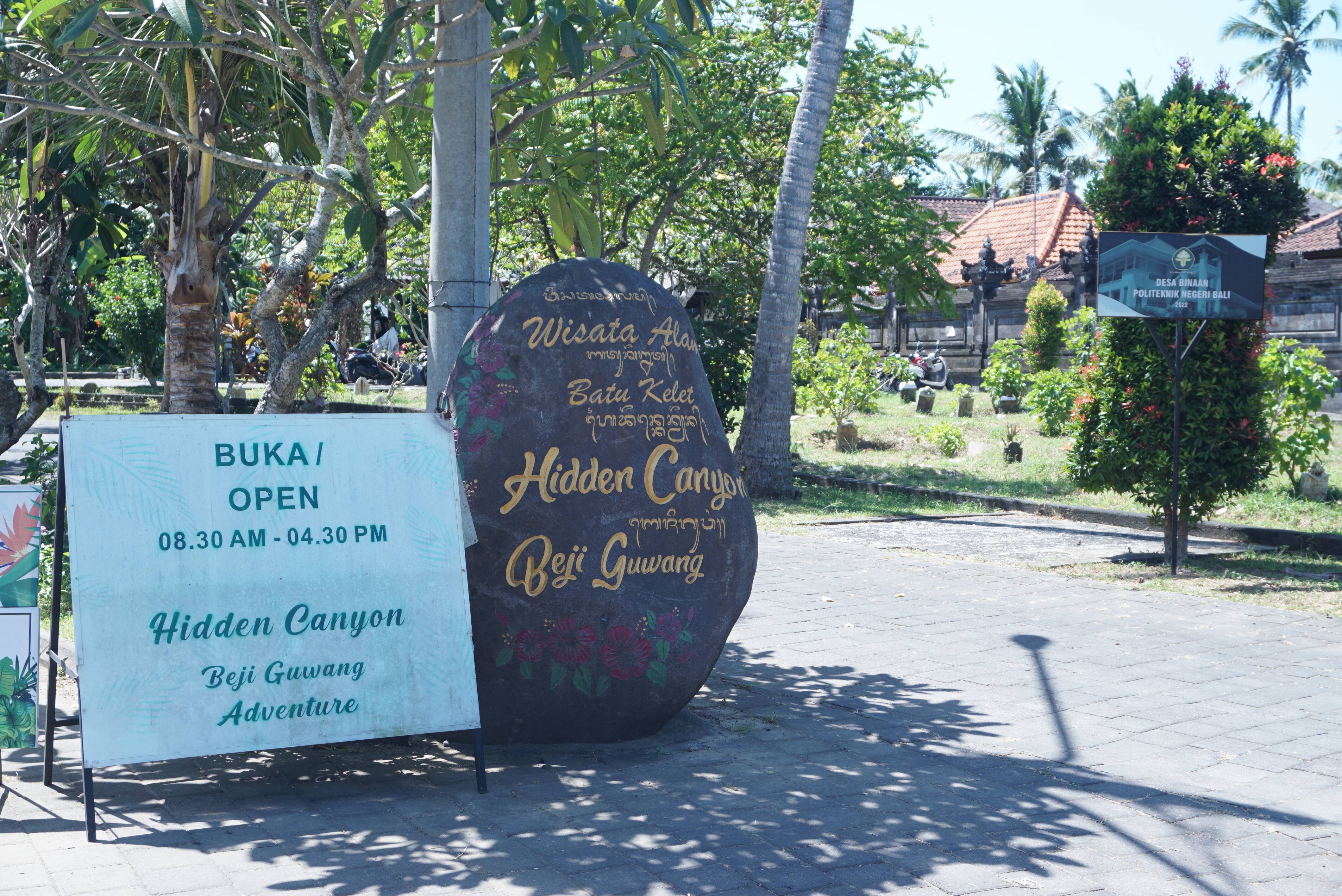 Hidden Canyon Beji Guwang Jadi Praktik Baik Kolaborasi Politeknik Negeri Bali dan Pemerintah Daerah