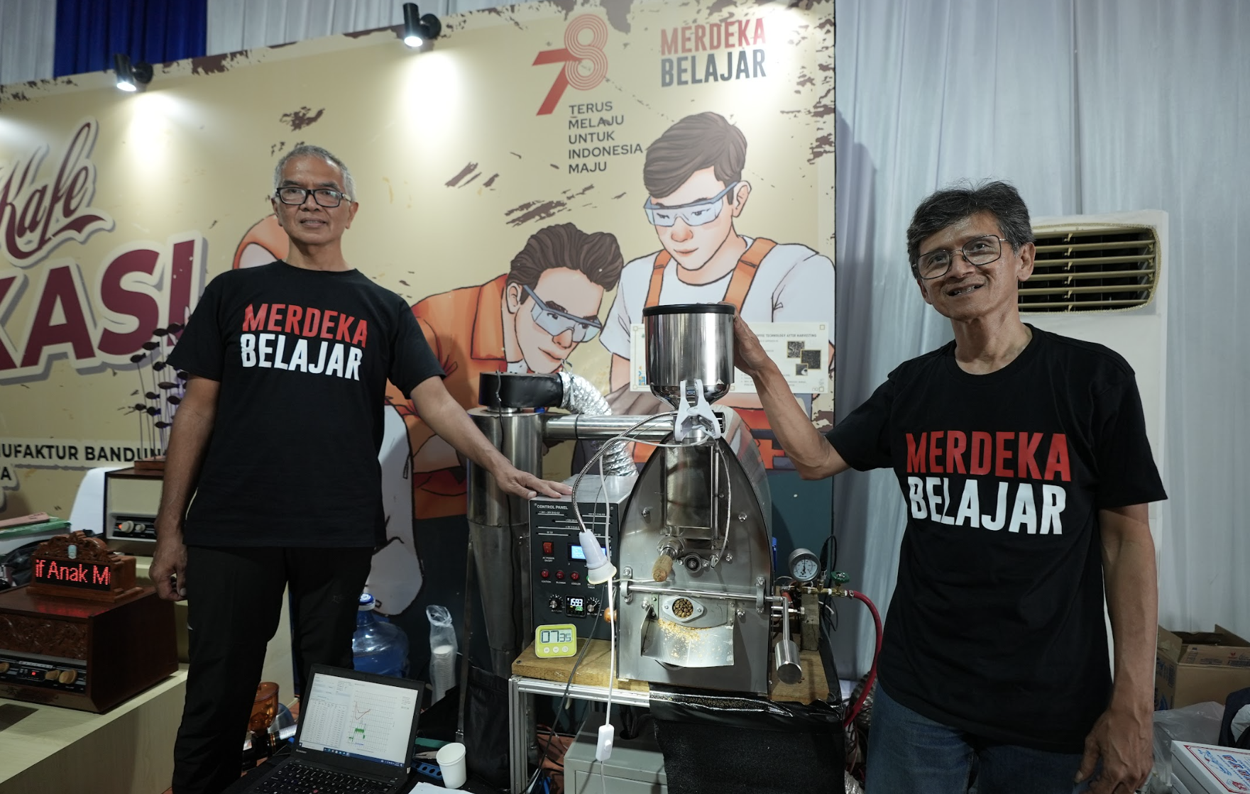 Inovasi Mesin Roasting Kopi Polman Bandung Berkualitas Industri dengan Harga Terjangkau