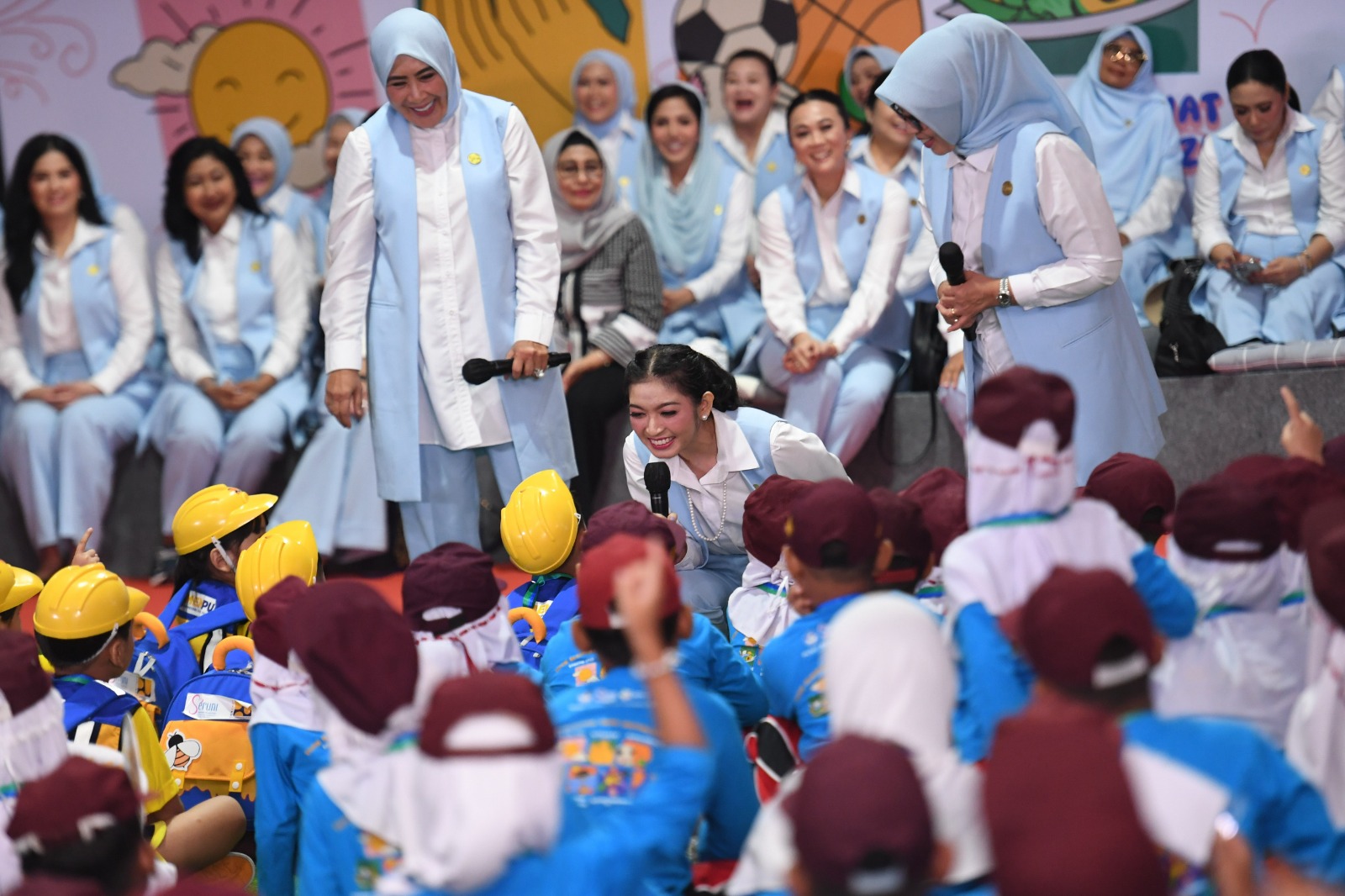 Sosialisasi Gerakan 7 Kebiasaan Anak Indonesia Hebat Bersama SERUNI Era Kabinet Merah Putih