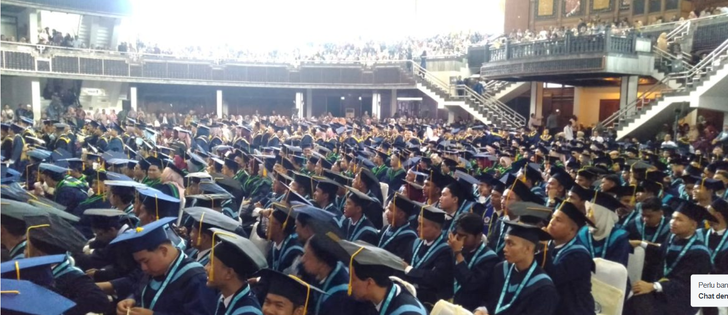 Wisuda Mahasiswa, Ratusan Lulusan Poliban Sudah Bekerja Sebelum Diwisuda