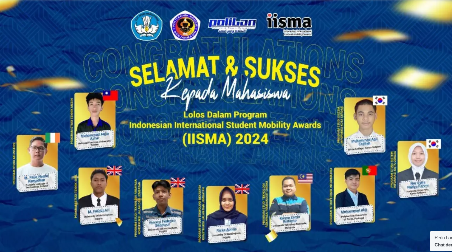 Awardee IISMA 2024 Poliban Meningkat Dua Kali Lipat