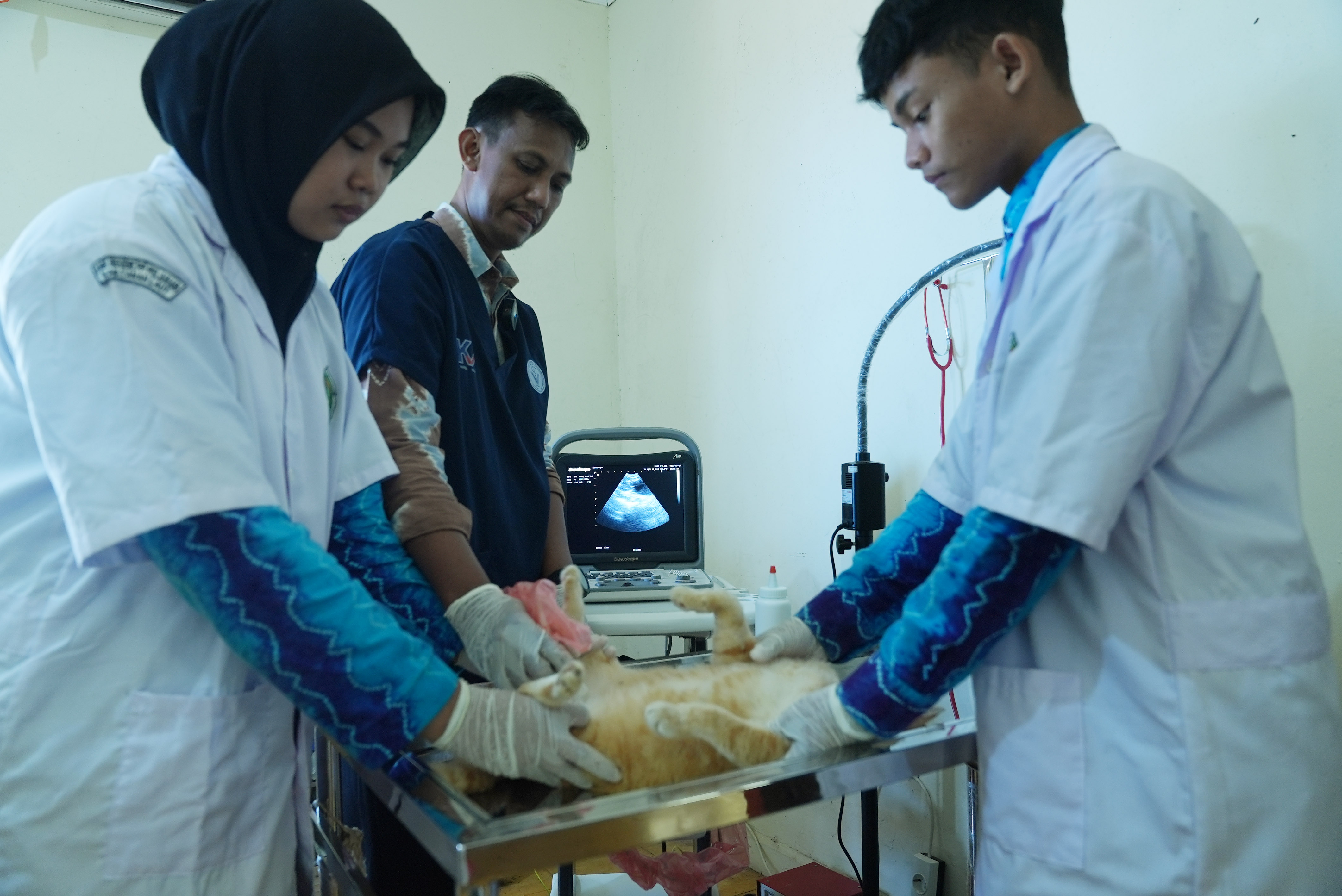 Peduli Kesehatan Hewan Masyarakat, SMKN SPP Pelaihari Buka Klinik Kesehatan Hewan di Sekolah