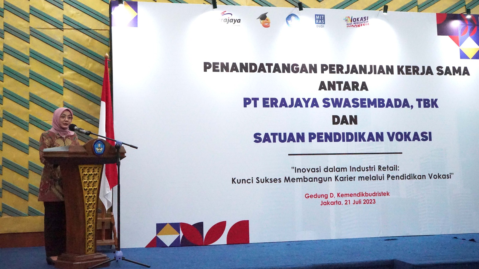 Dorong Keselarasaan, Satuan Pendidikan Vokasi dan Industri Harus Membuka Diri