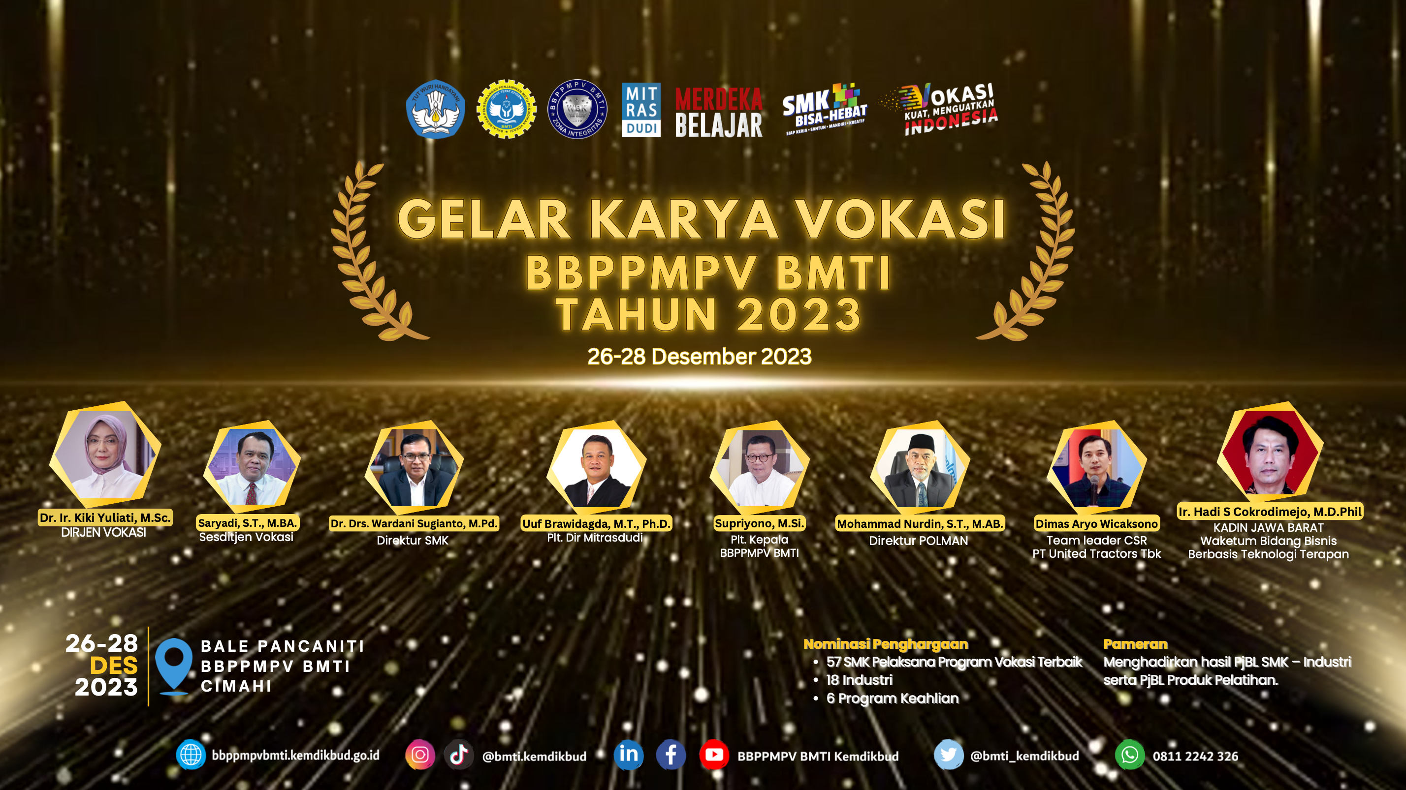 Merayakan Hasil Kolaborasi, BBPPMPV BMTI Hadirkan Gelar Karya Vokasi 2023