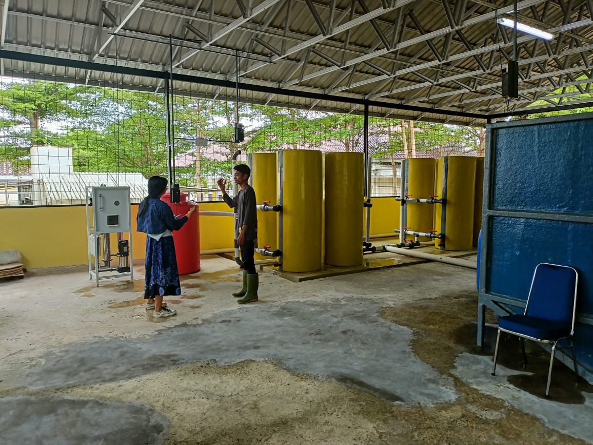 Inovasi Poltekba Hadirkan Solusi Pengolahan Air Bersih Bagi RSUD di Soppeng