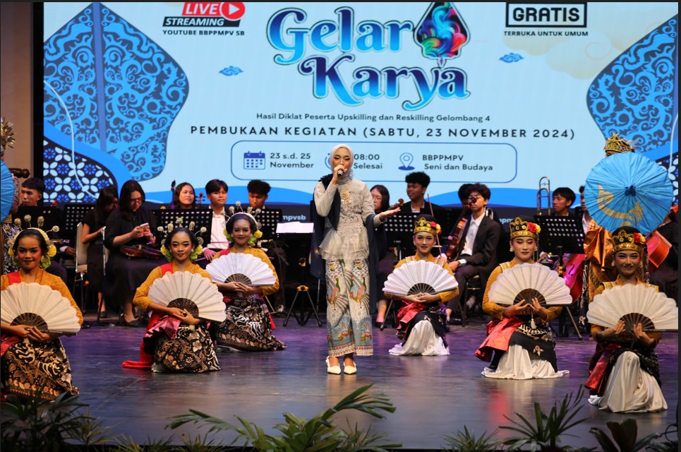 Guru Berkarya, Budaya Berdaya Inilah Pameran Gelar Karya Guru Vokasi Seni dan Budaya