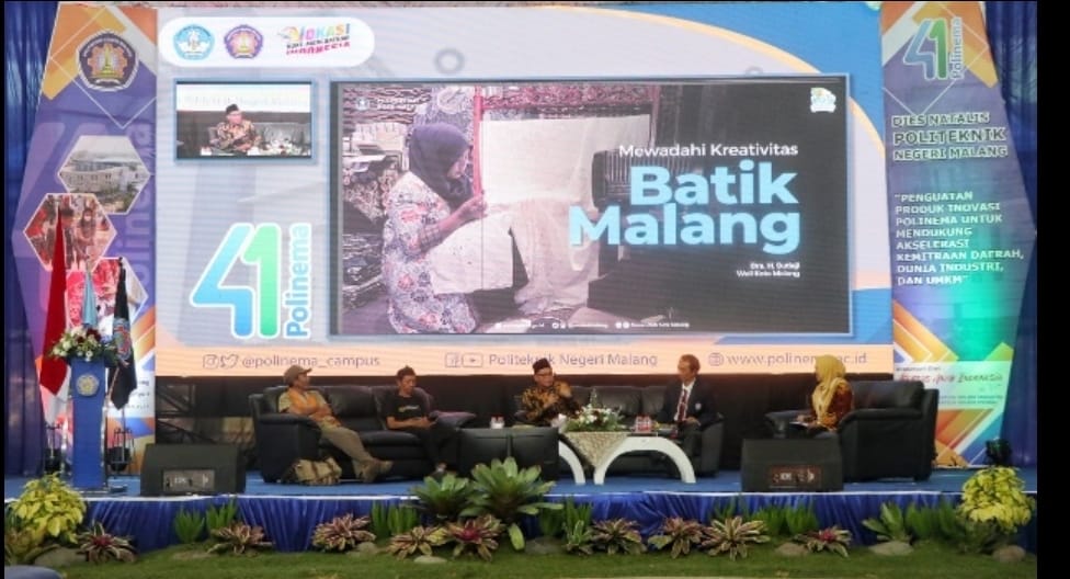 Polinema Siap Dukung Pengembangan Batik di Kota Malang