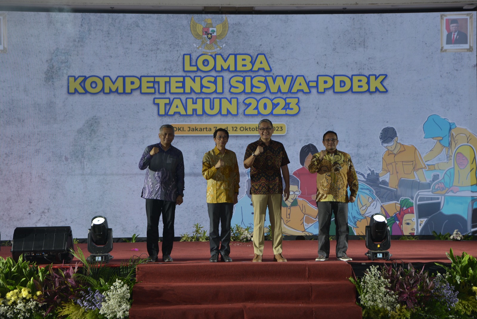 Kemendikbudristek Resmi Membuka Lomba Kompetensi Siswa Peserta Didik Berkebutuhan Khusus 2023