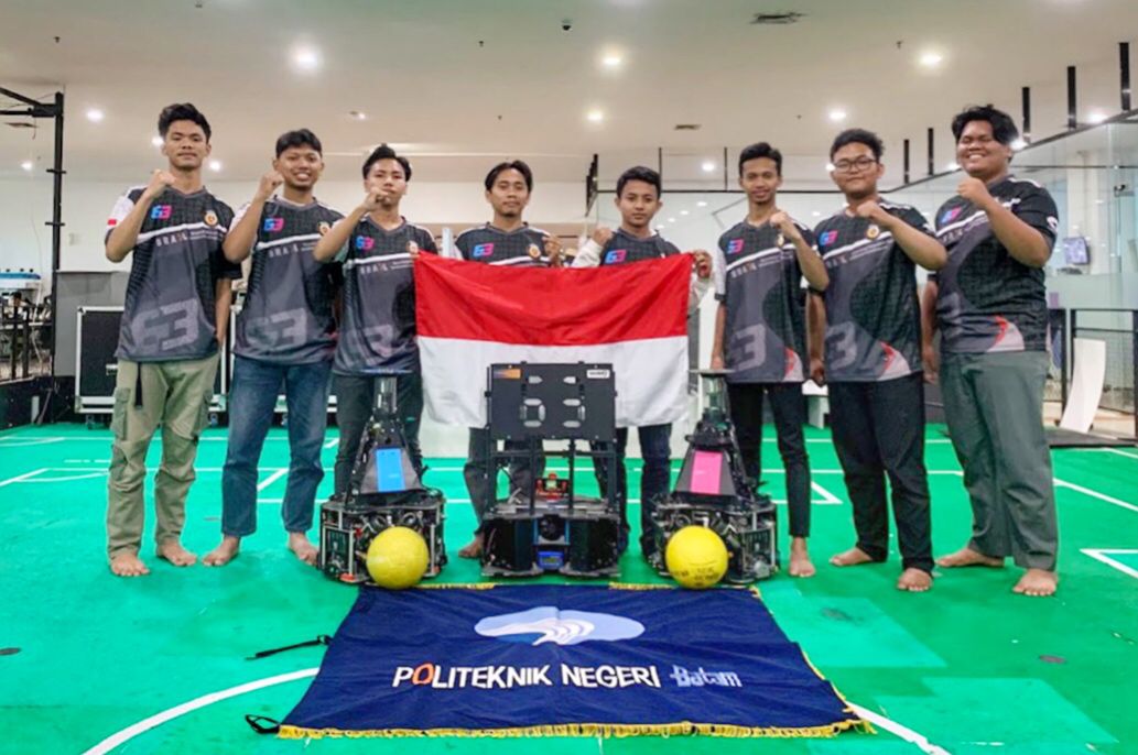 Polibatam Raih Prestasi di Robocup Asia-Pasific 2022