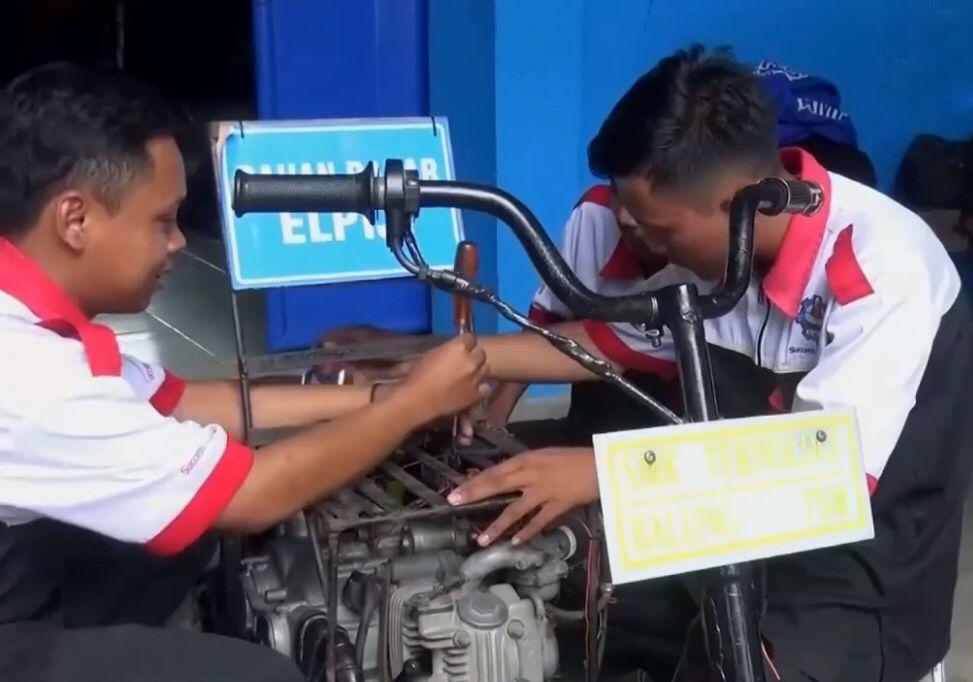 Ini, lho Motor Berbahan Elpiji Besutan SMK!