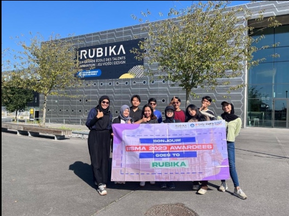 Perdalam Ilmu Animasi, 10 Awardees IISMA Jalur Vokasi Belajar di Rubika, Prancis