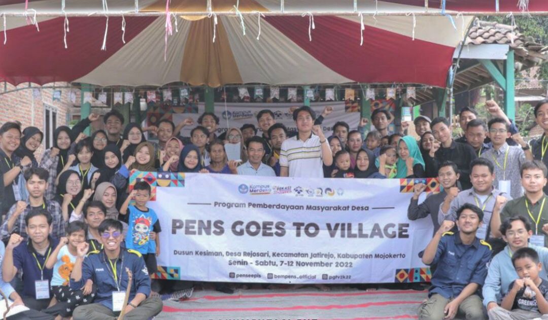 ‘PENS Goes to Village’ Bina Masyarakat Kesiman