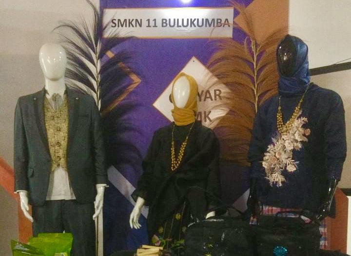 SMKN 11 Bulukumba Produksi Seragam hingga Baju Bodo