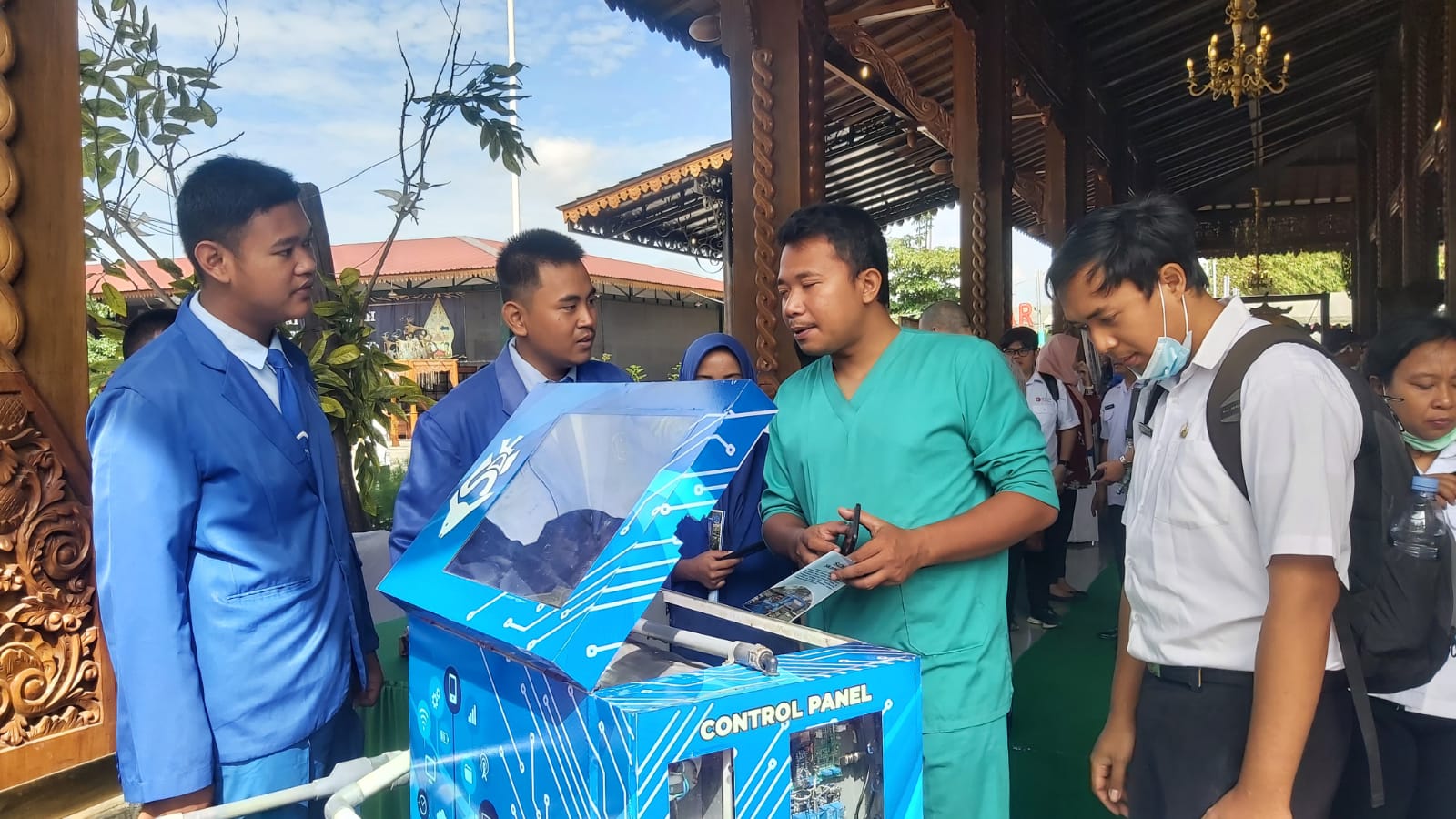 Tingkatkan Pertumbuhan Ikan Nila, Siswa SMK Ini Buat Smart Drum Filter