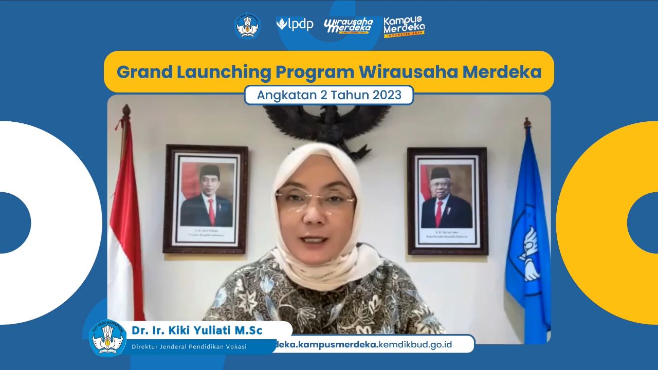 Kemendikbudristek Ajak Mahasiswa Vokasi Belajar Wirausaha Melalui Program Wirausaha Merdeka