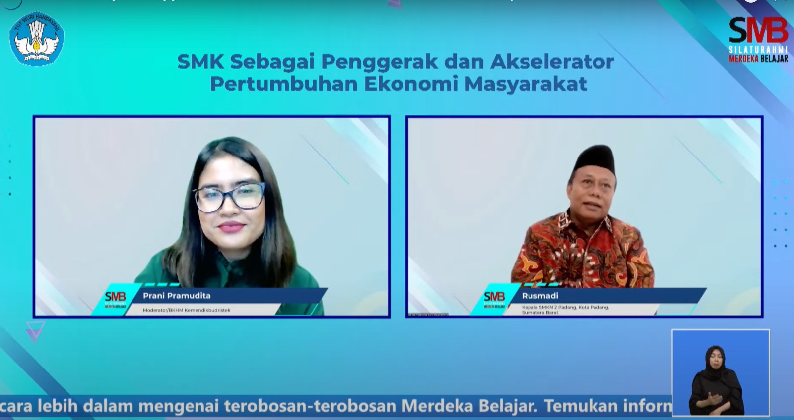 Libatkan UMKM, SMKN 2 Padang Ciptakan SDM Kompeten dan Gerakkan Perekonomian Masyarakat