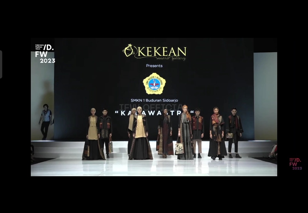 Desainer SMK di Antara Gempita Indonesia Fashion Week 2023