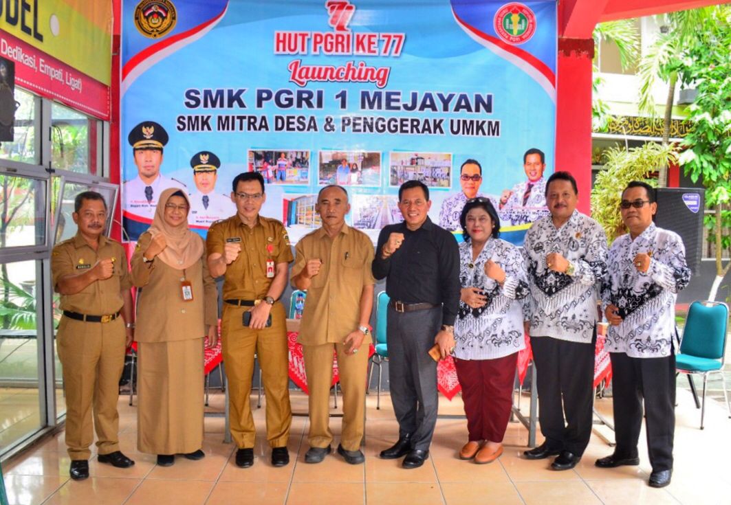 INKA-SMK PGRI 1 Mejayan Launching SMK Mitra Desa