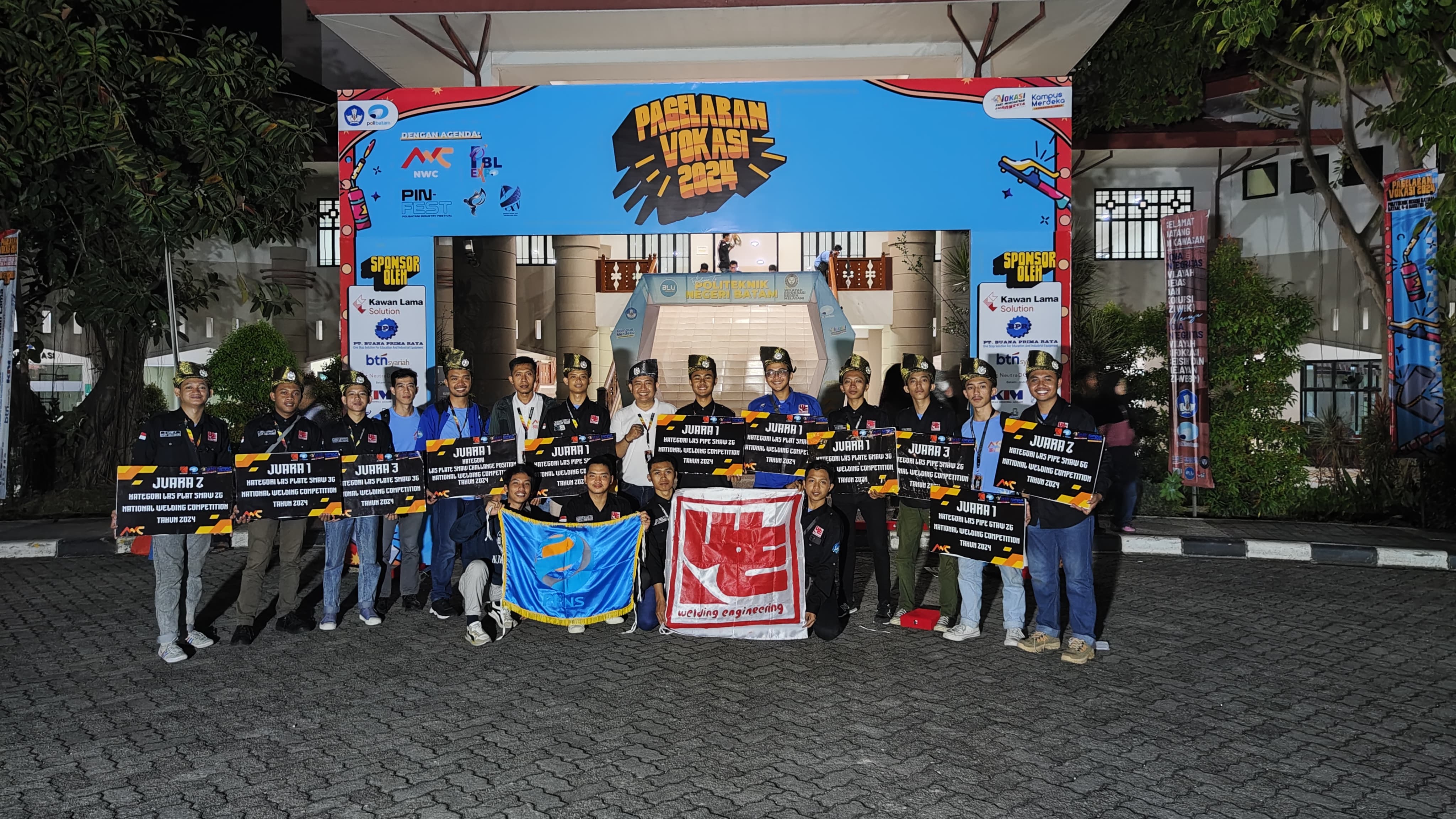 PPNS Kembali Raih Juara Umum National Welding Competition 2024