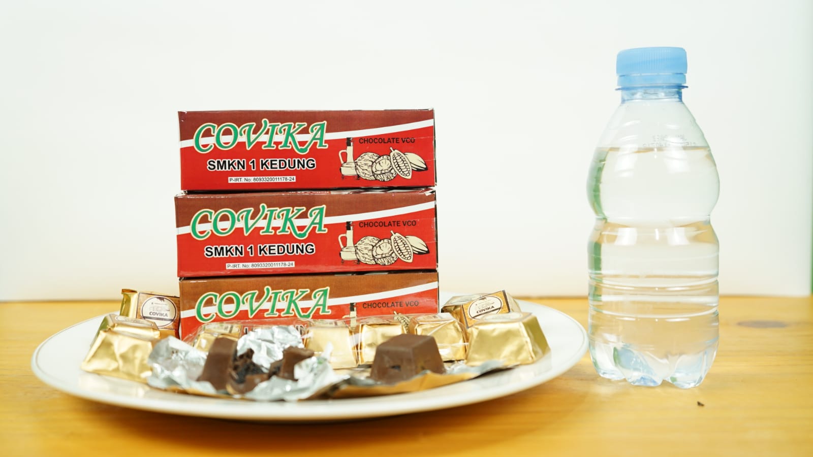 Memanfaatkan Potensi Lokal, SMKN 1 Kedung Produksi Cokelat Sehat, Covika