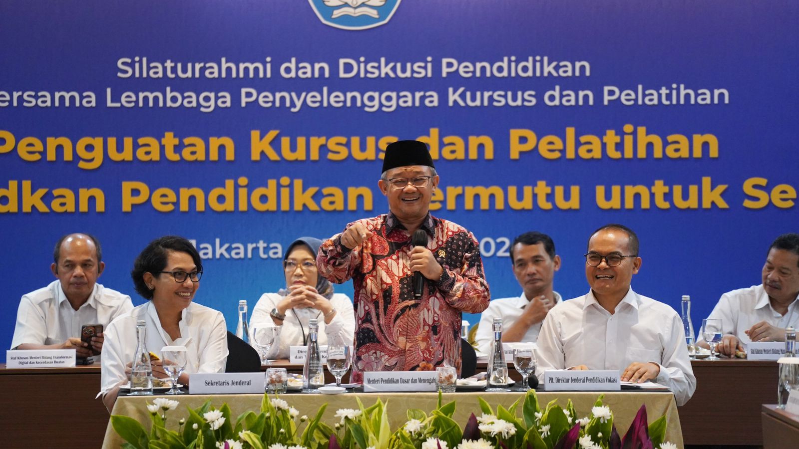 Perkuat Pendidikan Nonformal, Mendikdasmen Dorong LKP Tingkatkan Kemitraan