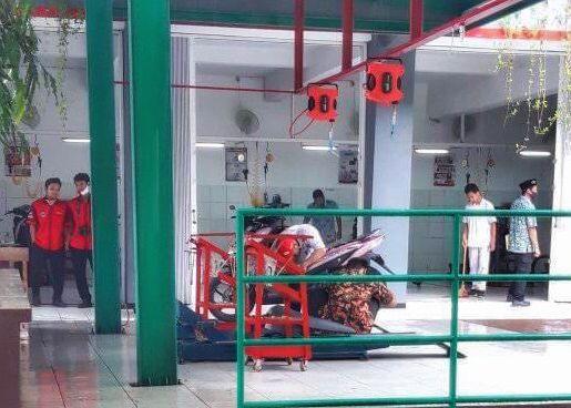 Berkat SMK PK, Punya Bengkel Standar Astra Honda 