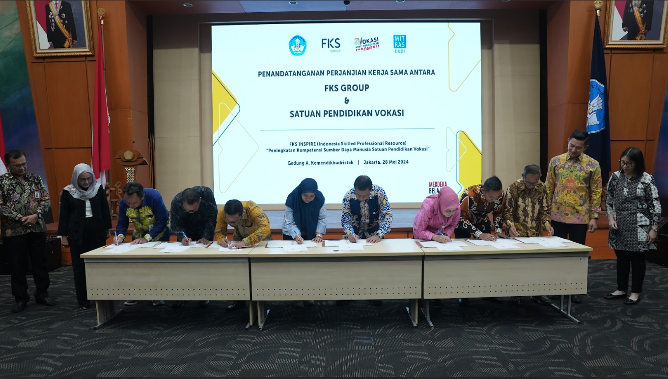 Ditjen Pendidikan Vokasi-FKS Group Sepakati Delapan Poin Kerja Sama untuk Dongkrak Relevansi Lulusan SMK