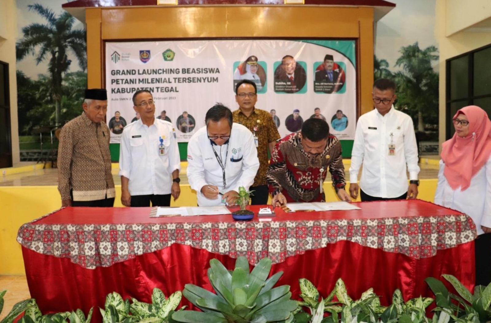 SMKN 2 Slawi dan Rumah Sosial Kutub Jakarta Siap Mencetak Petani Milenial Andal