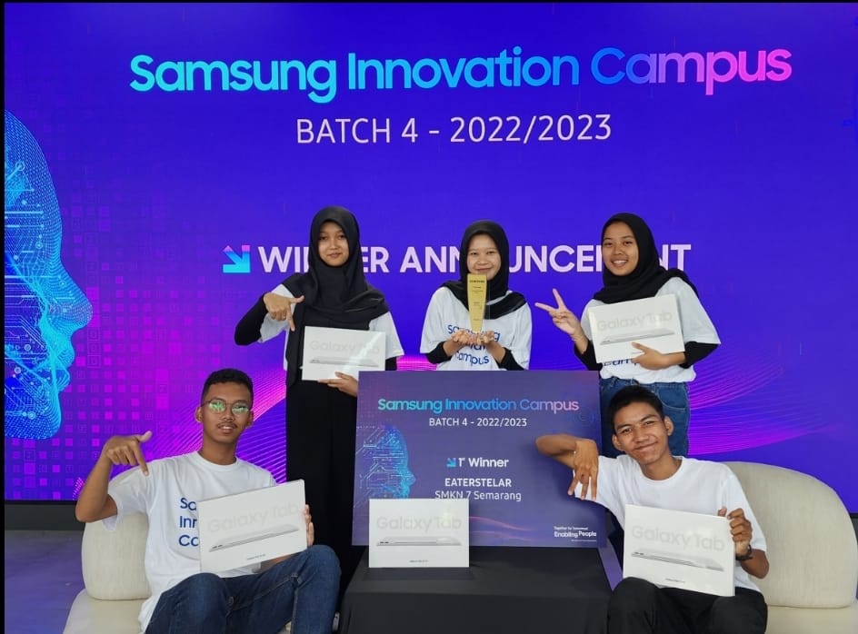 SMK Dominasi Juara di Samsung Innovation Campus