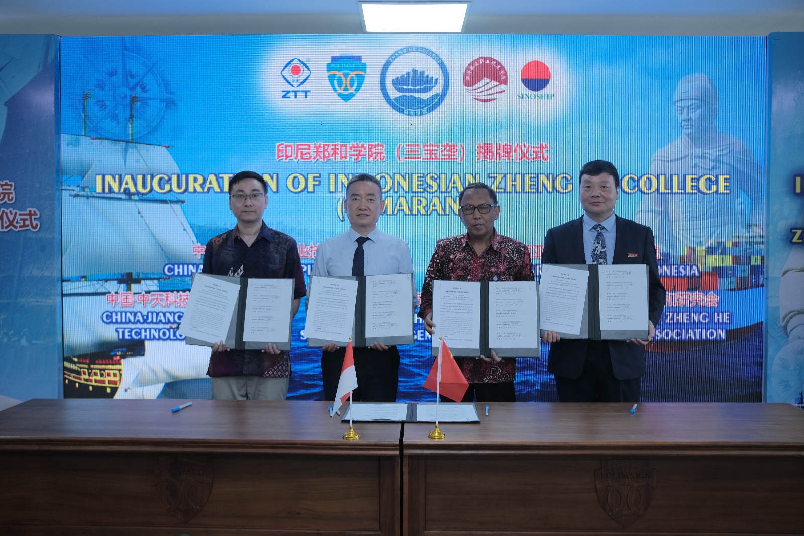 Perkuat Kolaborasi Global, Polimarin Luncurkan Zheng He College