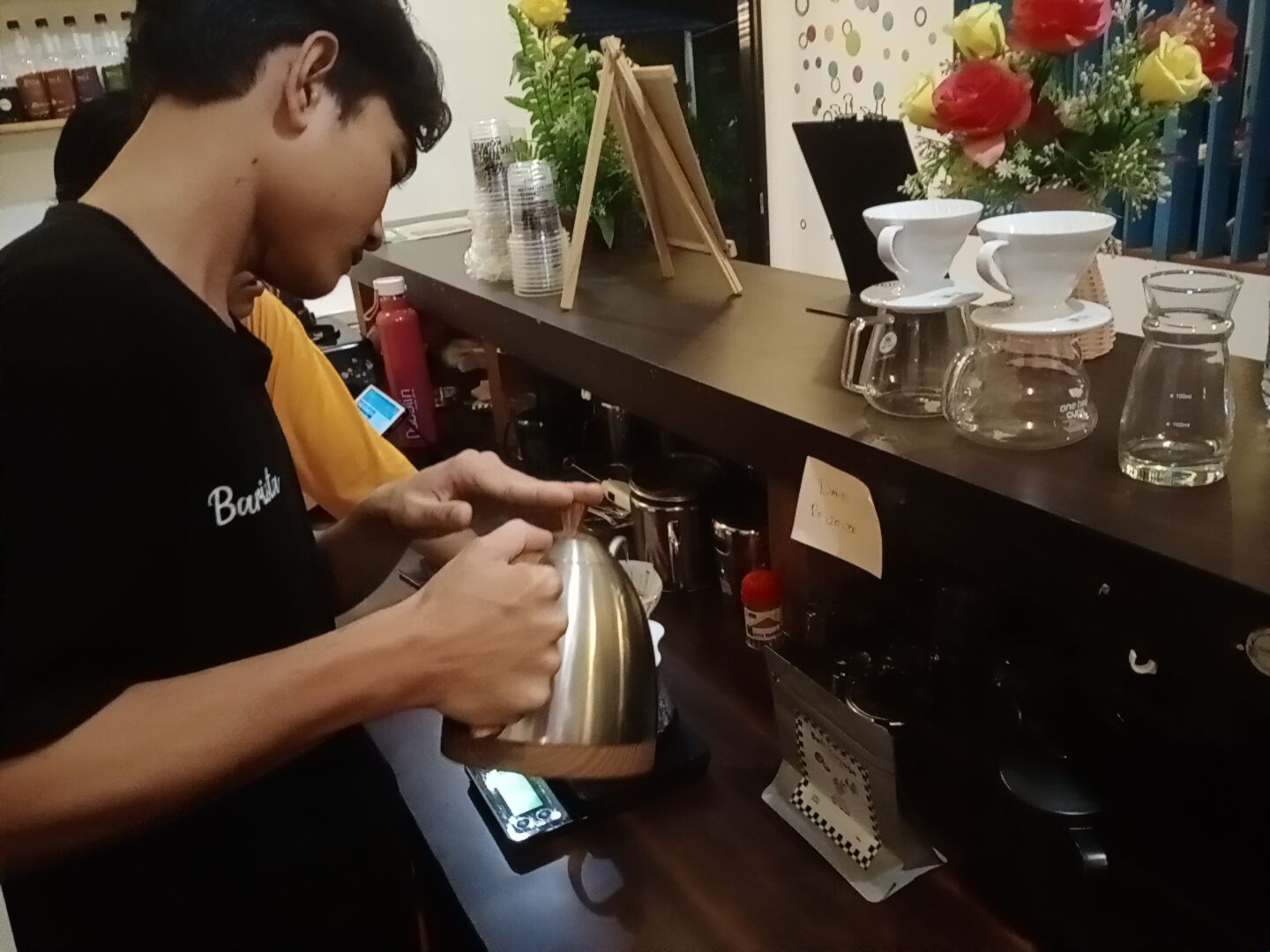 Buka Kedai Kopi, Alumni PKK Ciptakan Racikan Espresso Spesial