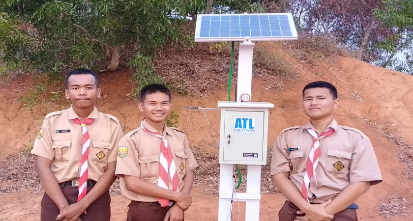 Mitigasi Bencana, Siswa SMKN Campaka Kembangkan Alat Pendeteksi Tanah Longsor