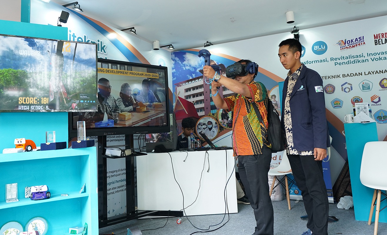 Dari Roti sampai Virtual Reality, Karya Mahasiswa Vokasi Tampil di BLU Fair 2023