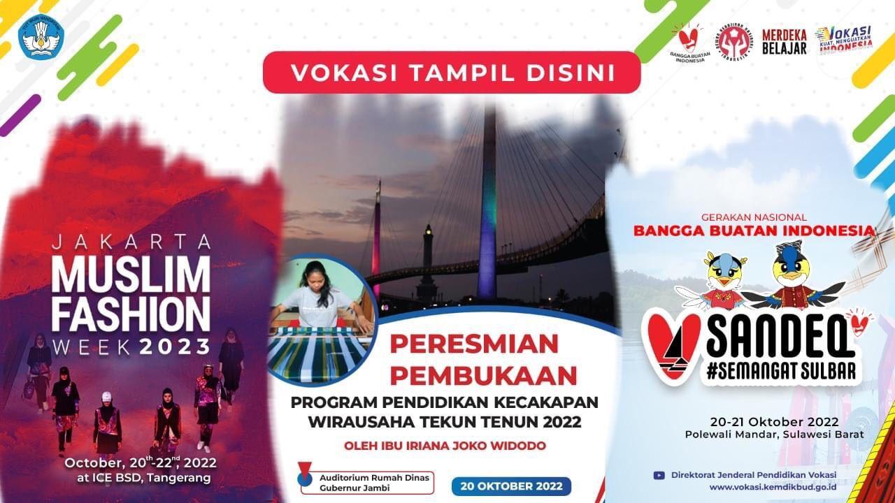 Gelorakan Vokasi, Ditjen Pendidikan Vokasi Semarakkan 3 Event Nasional! 