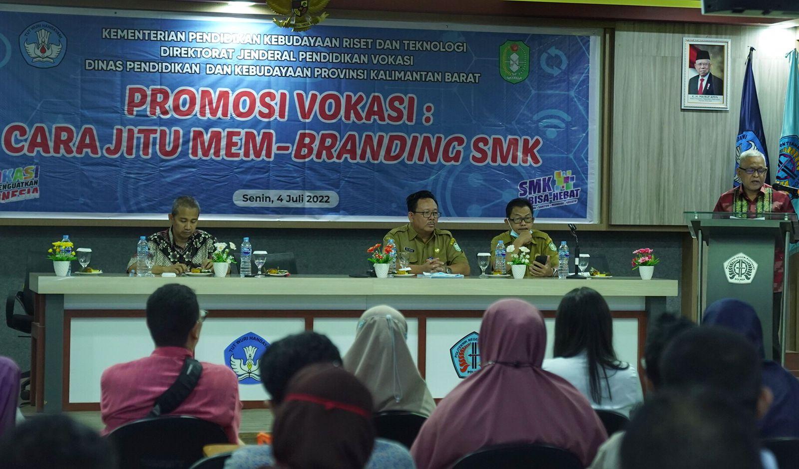 SMK dan Politeknik Harus Pandai Mem-branding Institusi