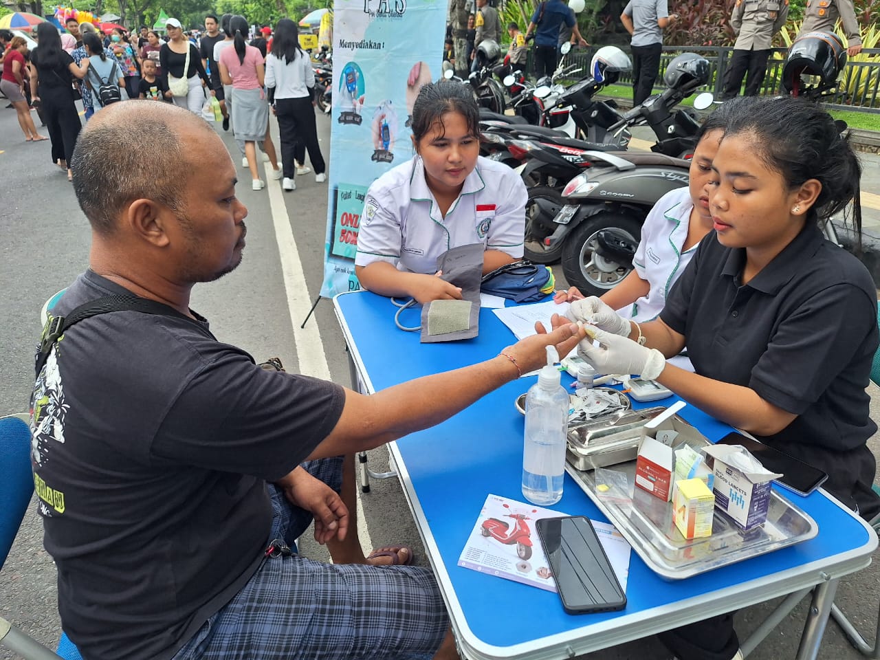 Berikan Konsultasi Kesehatan untuk Masyarakat Kota Singaraja, SMKN 1 Kubutambahan Buka Pos Sehat Skensa