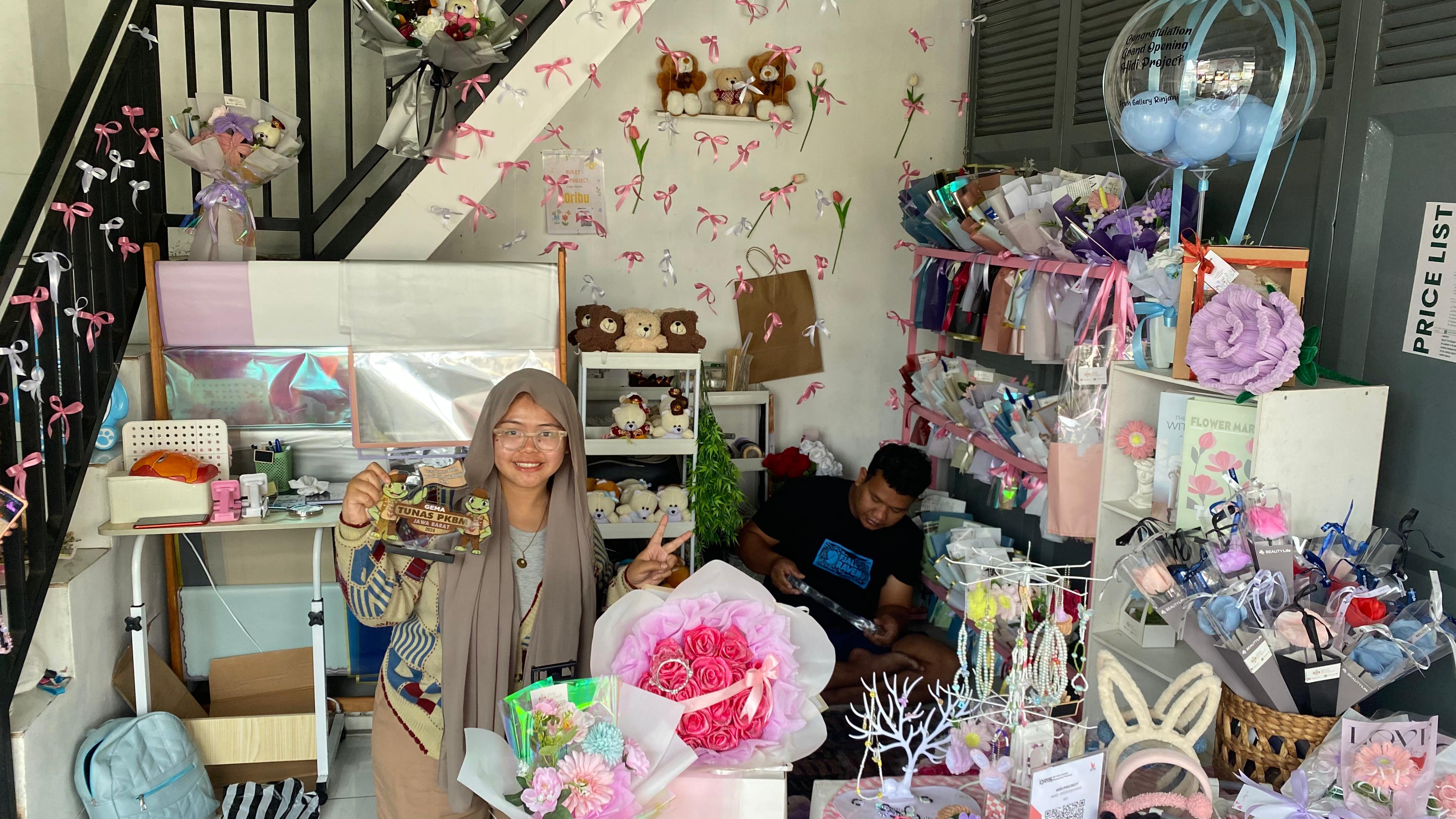 Mandiri di Usia Muda, Dunia Craft Berikan Cuan untuk Alumni Kursus Hantaran