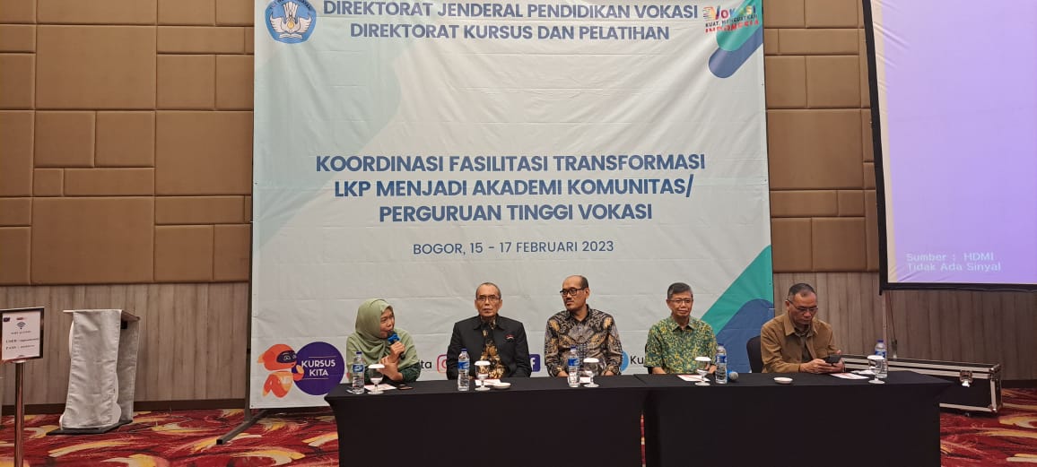 Ditsuslat Dorong Transformasi Lembaga Kursus dan Pelatihan Menuju Akademi Komunitas