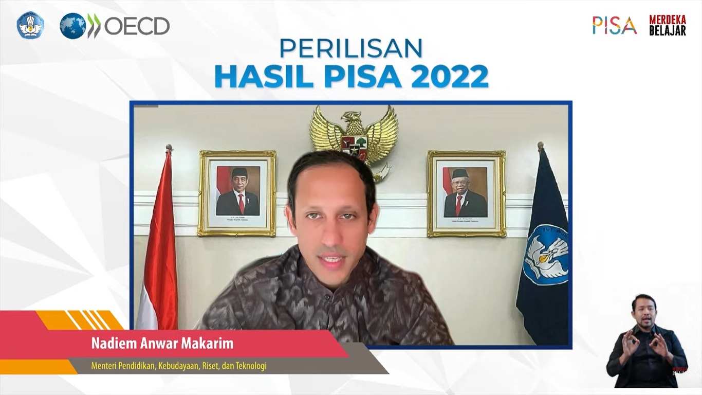 Peringkat Indonesia pada PISA 2022 Naik 5-6 Posisi Dibanding 2018