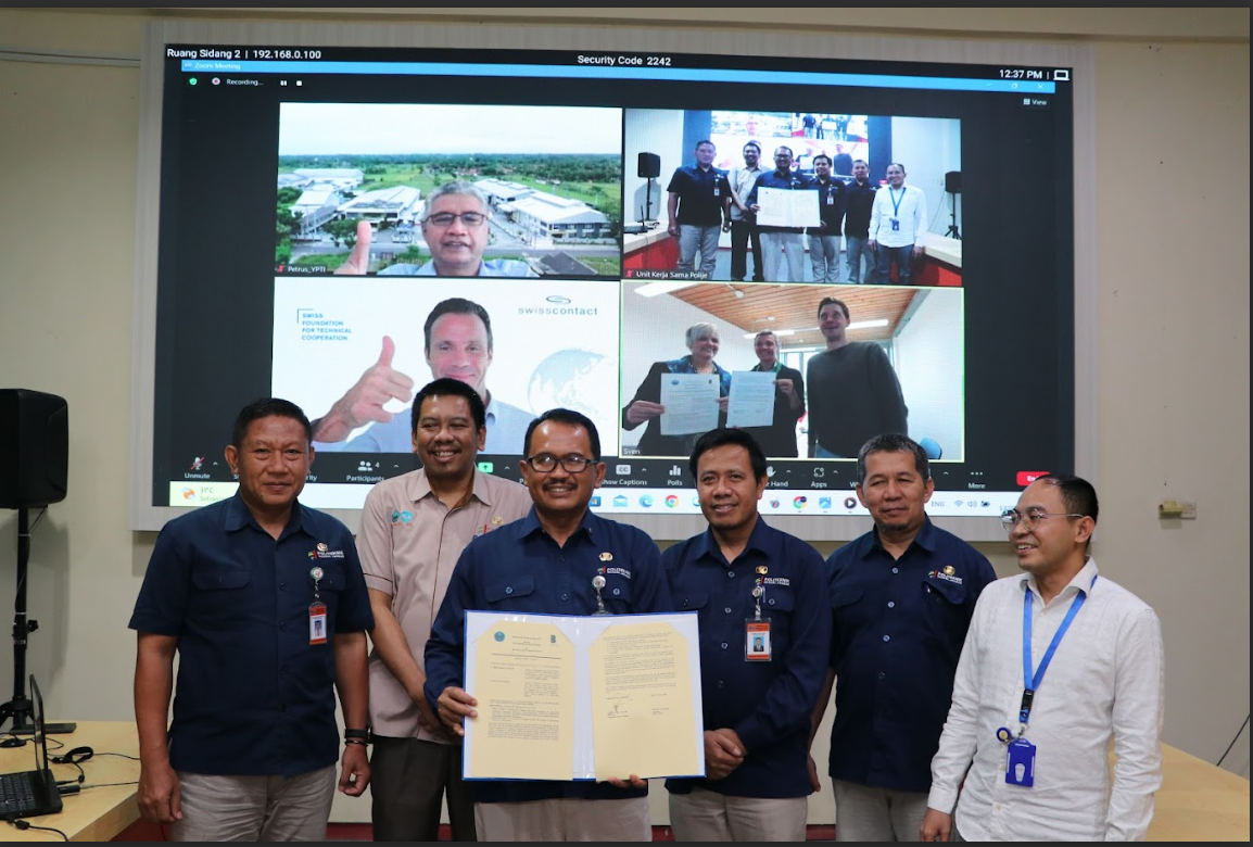 Polije dan Bern University of Applied Sciences Sepakati Kerja sama Riset Bidang Pangan