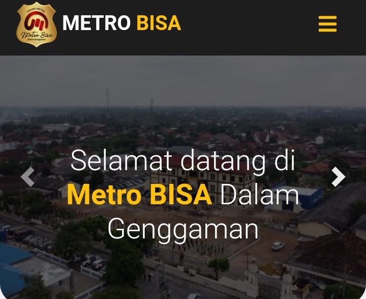 Permudah Pelayanan Publik di Lampung dengan Aplikasi Metro Bisa Karya SMKN 3 Metro