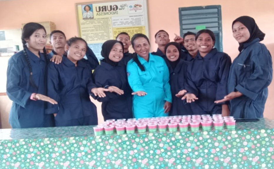 Manfaatkan Rumput Laut, SMKN 3 Kepulauan Tanimbar Buat Produk Pangan Berdaya Jual di Daerah 3T