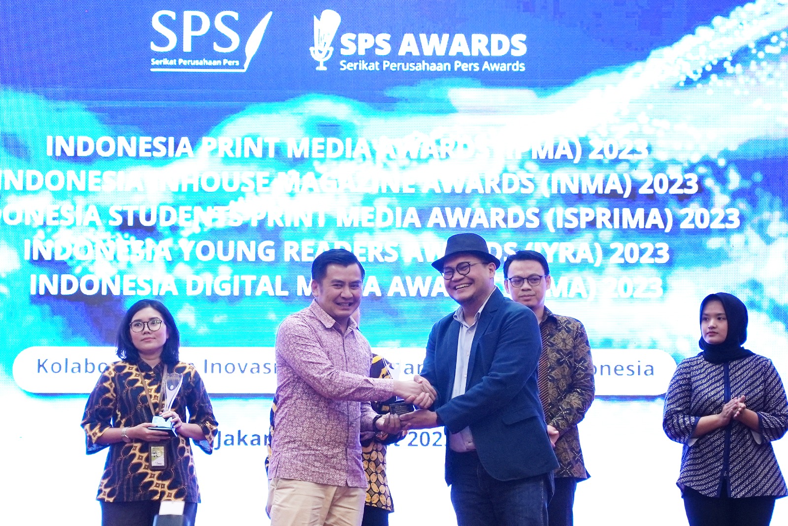 Media Sosial Ditjen Pendidikan Vokasi Raih The Best of Government Social Media pada Ajang SPS Award 2023