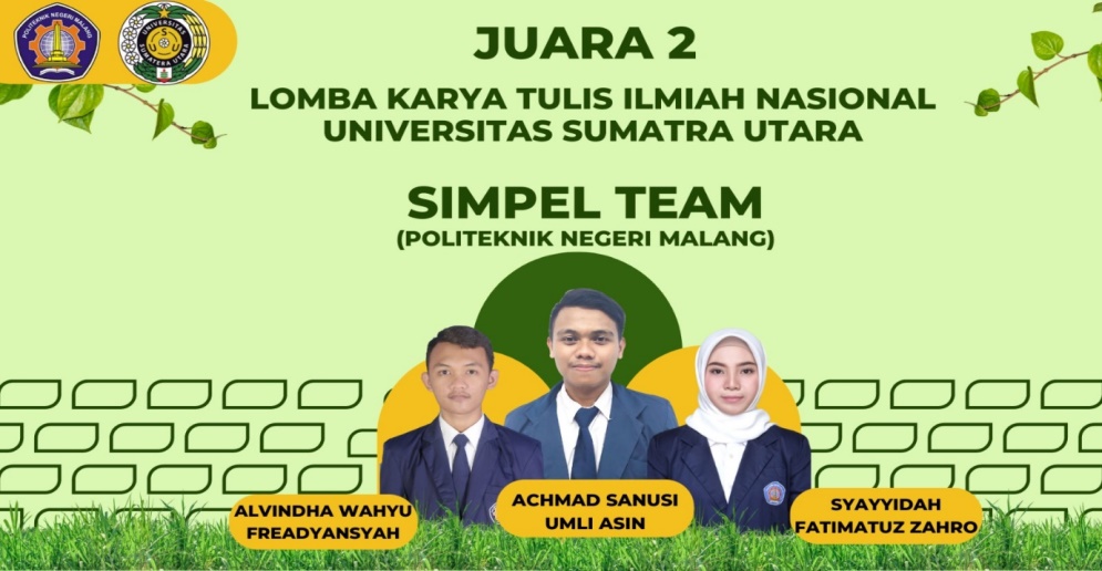 Inovasi Simpel dari Polinema Raih Juara di LKTIN