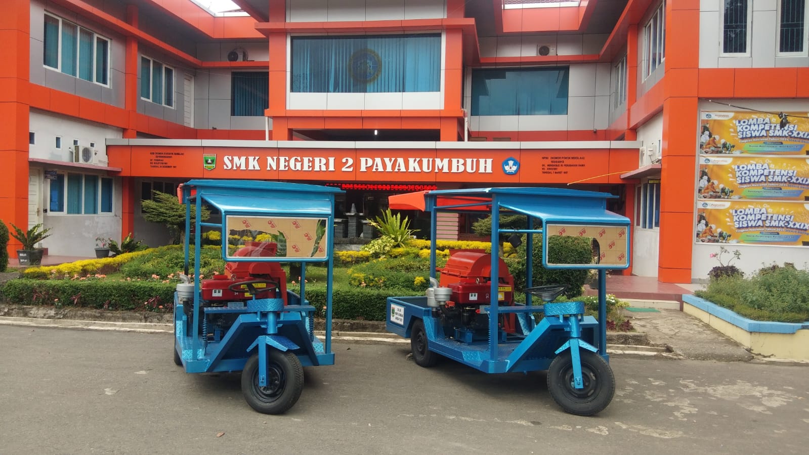 Mesin Chopper SMKN 2 Payakumbuh Sukses Jadi Incaran Industri